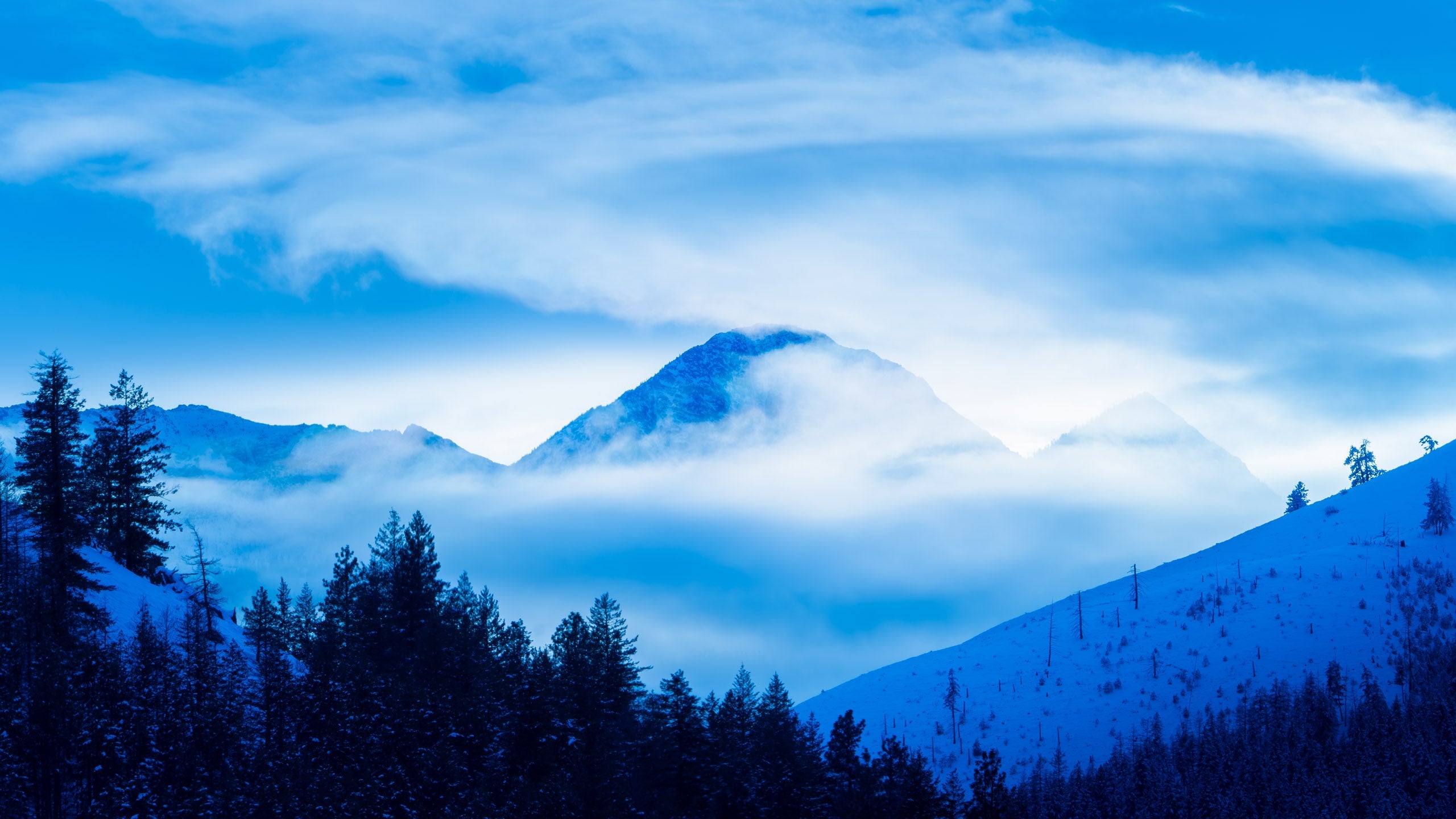 Blue Hour Hoodoo Peak