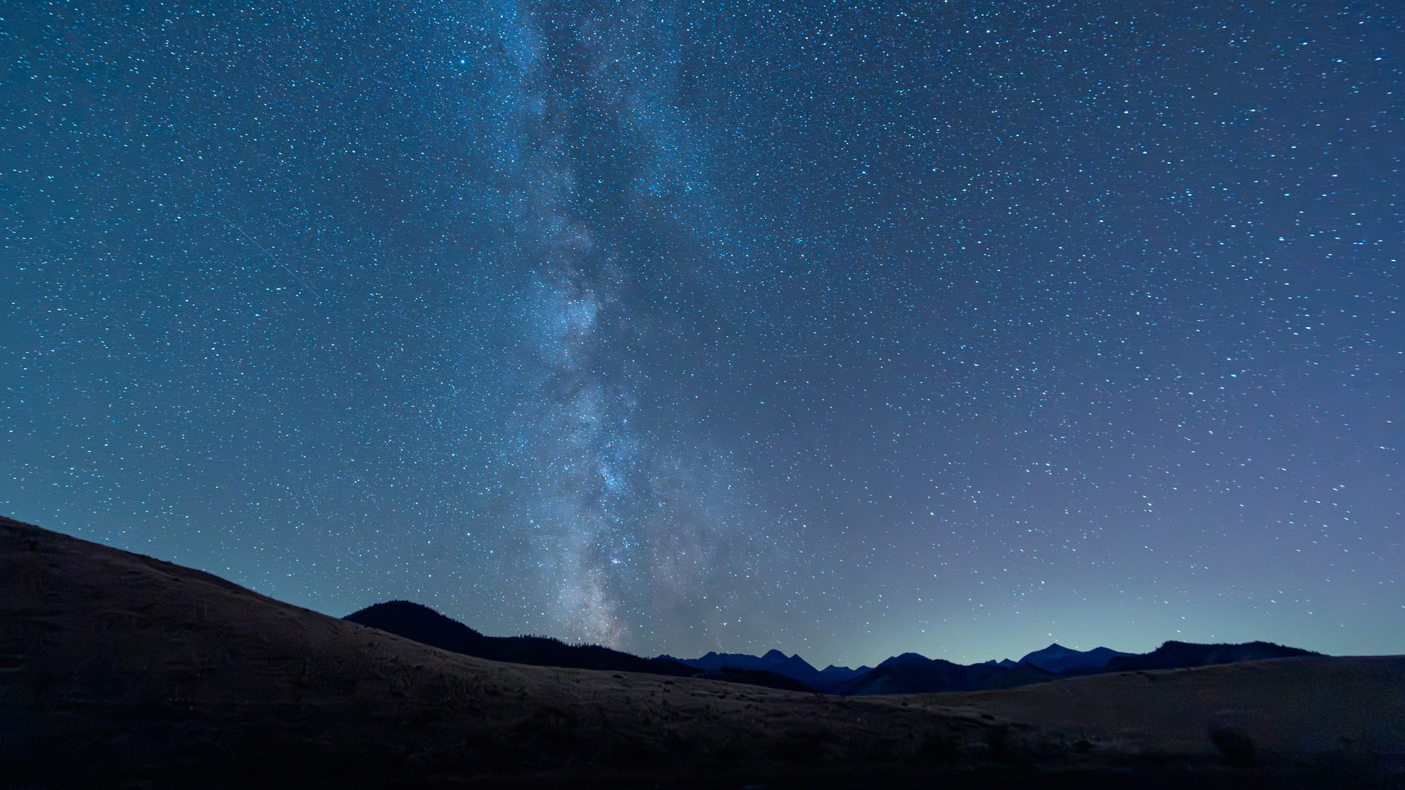 Deadhorse Lake Milkyway - Metal Print